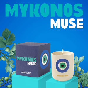 Mykonos Muse Candle | Hand Poured Candle | Interior Design Decor