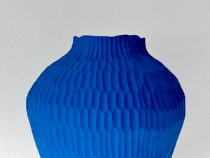Blue Sapphire Handmade Vase Grand