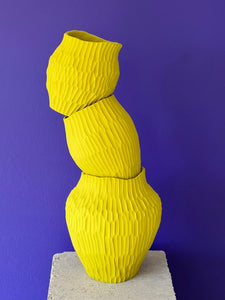 Kiwi Yellow Classic Vase Petit